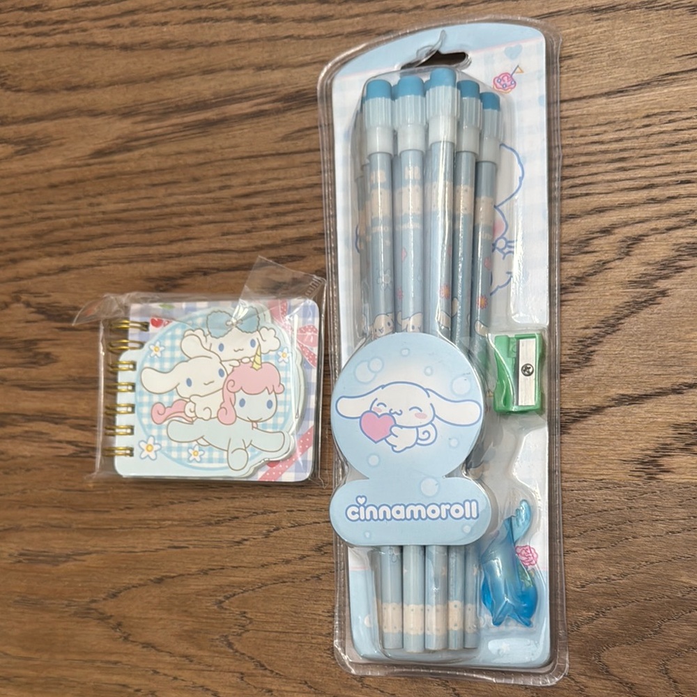 Cinnamoroll stationery set